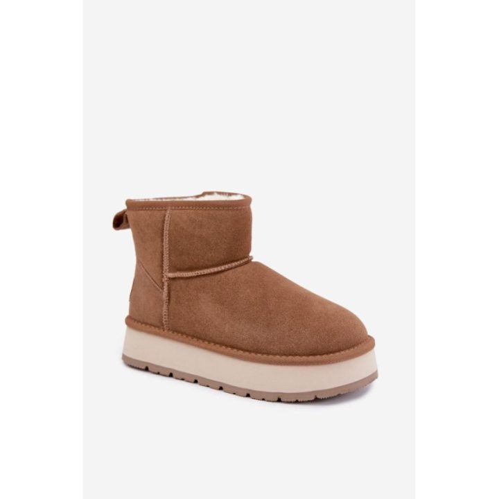 Aulinukai su platforma ir zomšos paviršiumi Step in style