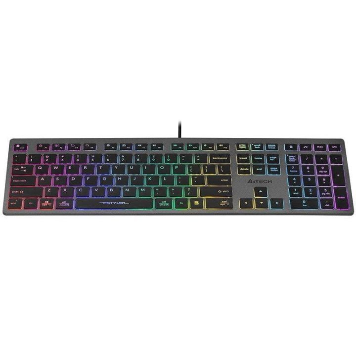 A4Tech Fstyler FX60H laidinė klaviatūra su foniniu apšvietimu