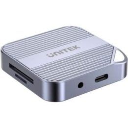 SD ir Micro SD kortelių skaitytuvas UNITEK MagSafe