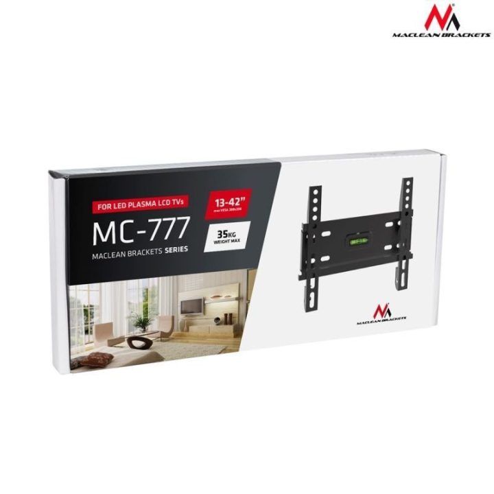 Sieninis televizoriaus laikiklis Maclean MC-777, 13–42 col