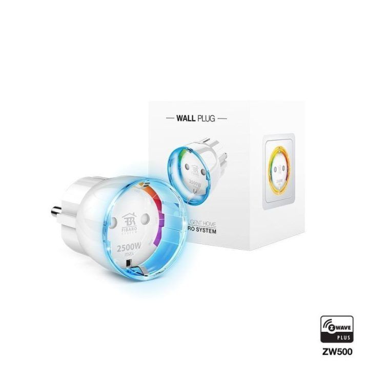 Išmanusis lizdas FIBARO Wall Plug F, baltas