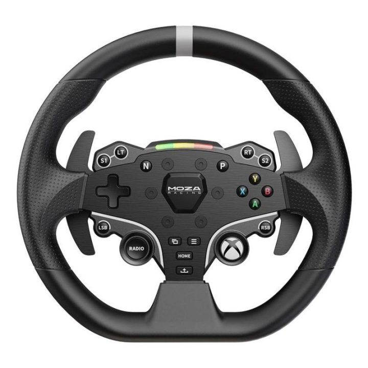MOZA Racing RS053 žaidimų vairas su pedalais, juodas
