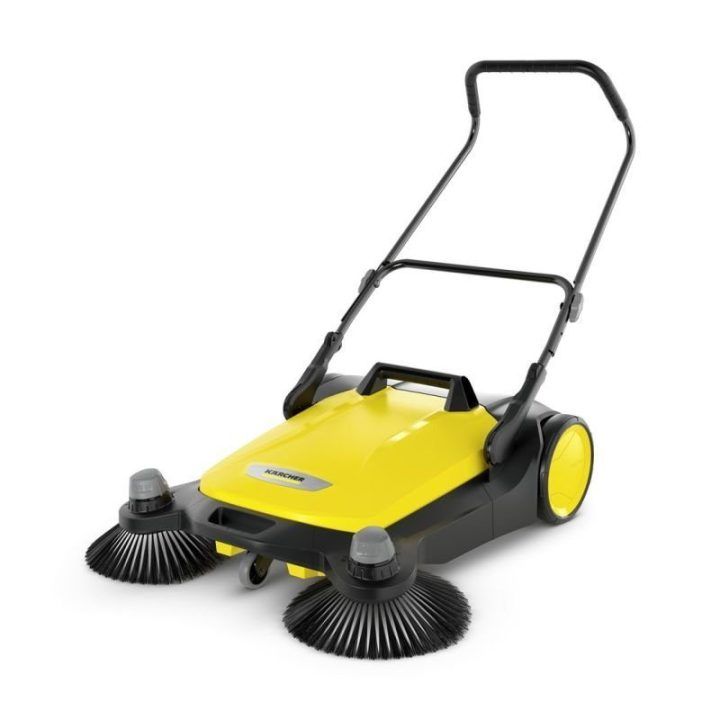 Rankinė šluotė Kärcher S 6 Twin, juoda ir geltona