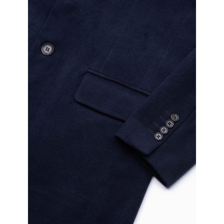Paltas tamsiai mėlynas su užtrauktuku Jack & Jones