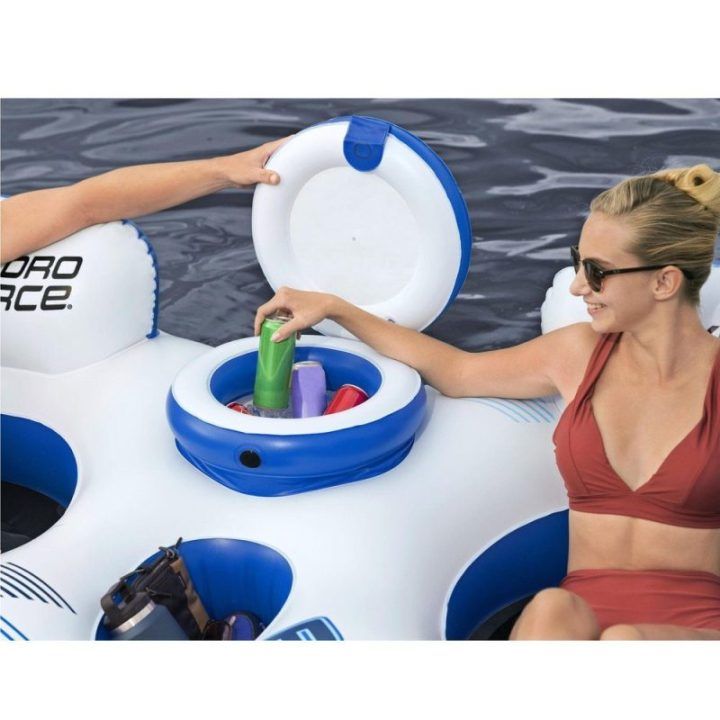 Bestway Rapid Rider II dvivietis pripučiamas vandens čiužinys su šaldytuvu