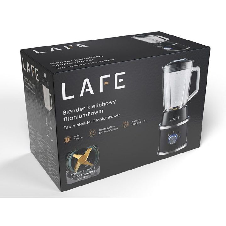 Lafe TitaniumPower blenderis 1300 W, 1,5 l