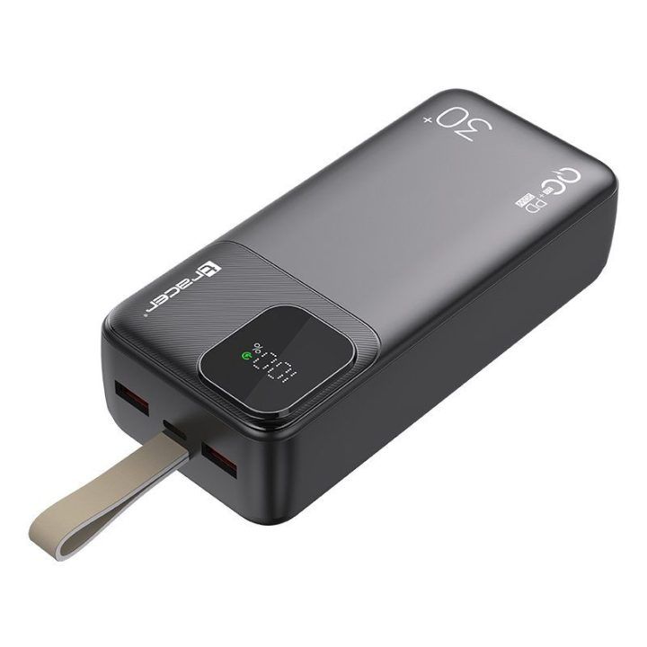 Tracer Prime-V3 išorinė baterija 30000 mAh, juoda