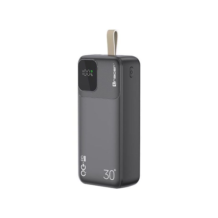 Tracer Prime-V3 išorinė baterija 30000 mAh, juoda