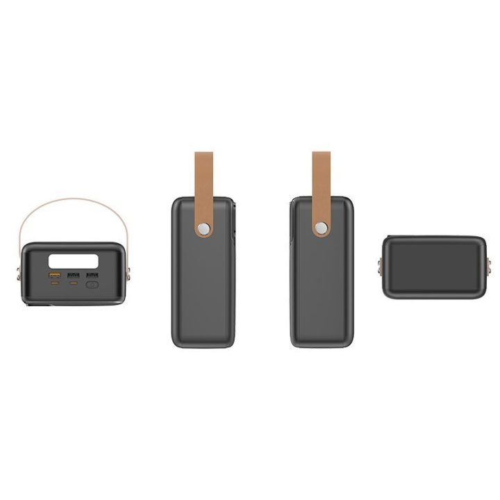 Tracer Prime-V8 išorinė baterija 80000 mAh, juoda