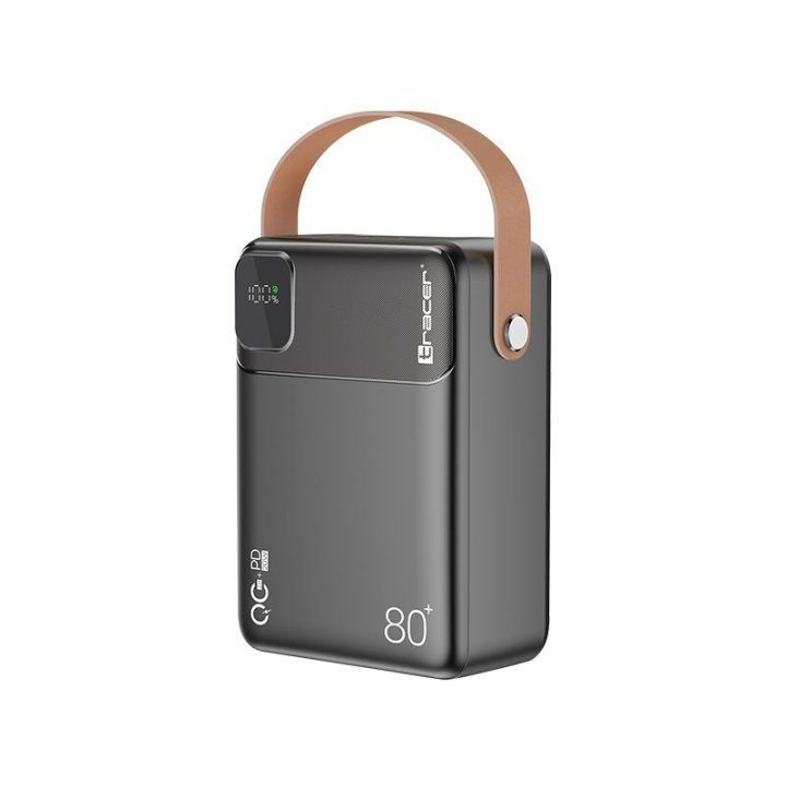 Tracer Prime-V8 išorinė baterija 80000 mAh, juoda