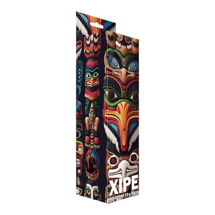 Sbox XIPE XL MP-08 70 × 30 cm pelės kilimėlis, juodas