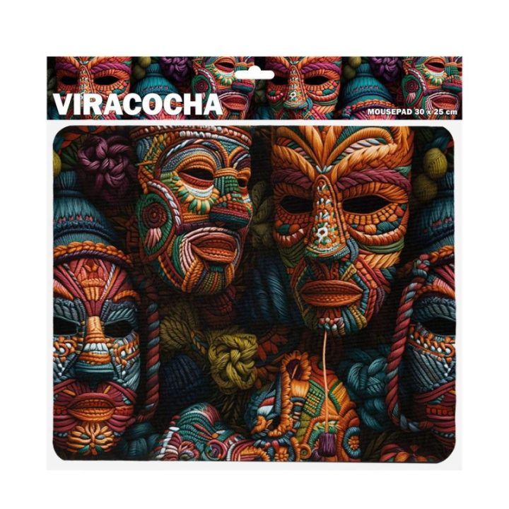 Sbox VIRACOCHA M MP-07 pelės kilimėlis, 300 x 250 mm, juodas