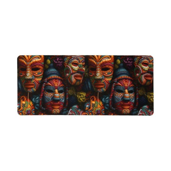 Sbox VIRACOCHA XL pelės kilimėlis, 70 × 30 cm, juodas su spauda