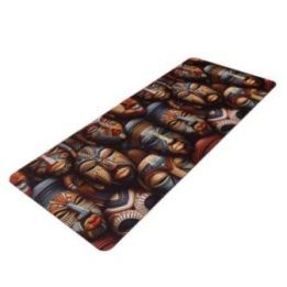 Sbox BALAM XL MP-04 pelės kilimėlis 70 × 30 cm, juodas su raštu