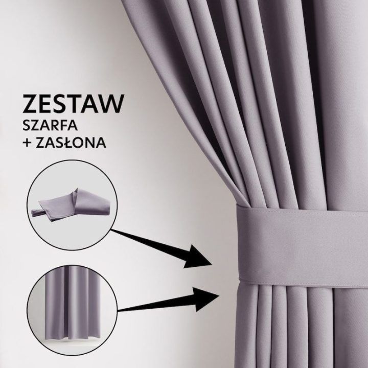 Užuolaida šviesos nepraleidžianti klostuota rožinės spalvos