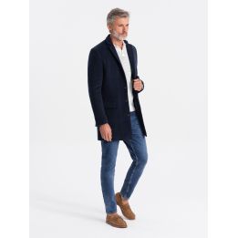 Paltas tamsiai mėlynas su užtrauktuku Jack & Jones