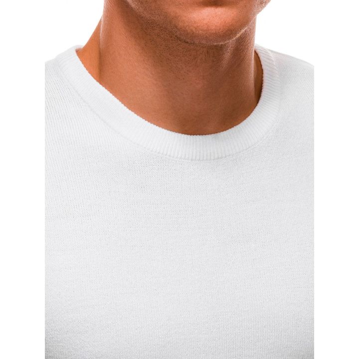 Men's sweater E199 - white