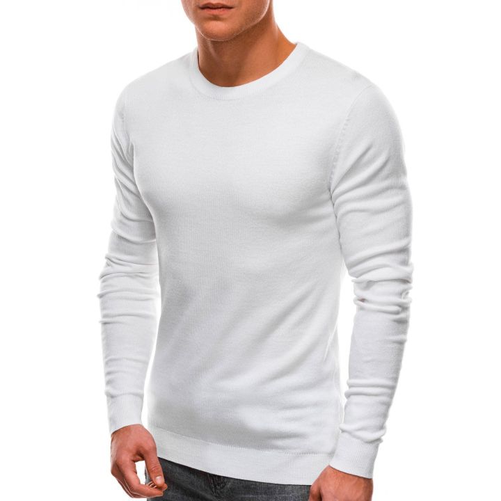Men's sweater E199 - white