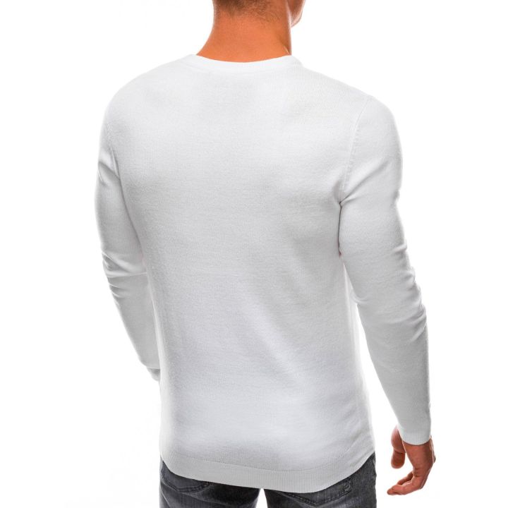 Men's sweater E199 - white