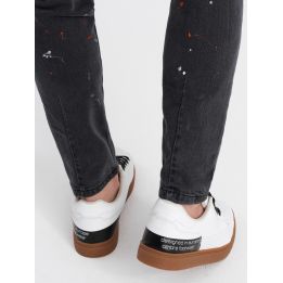 Vyriški džinsai SKINNY FIT - juodi