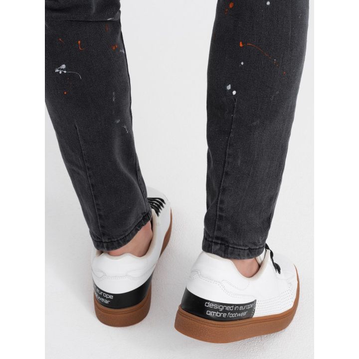 Vyriški džinsai SKINNY FIT - juodi
