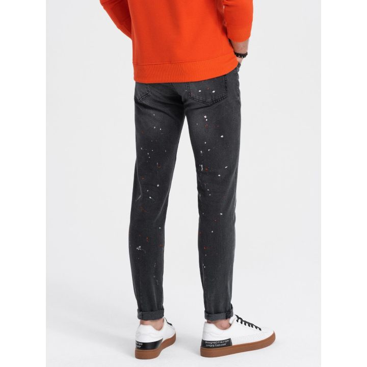 Vyriški džinsai SKINNY FIT - juodi