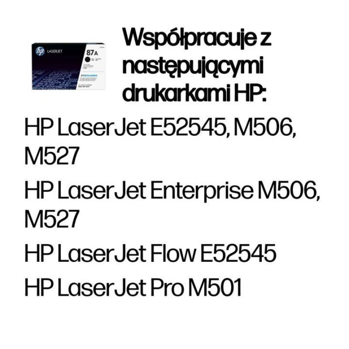 HP 87A juoda LaserJet tonerio kasetė