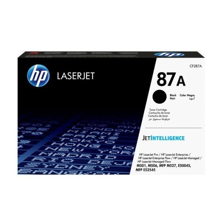 HP 87A juoda LaserJet tonerio kasetė