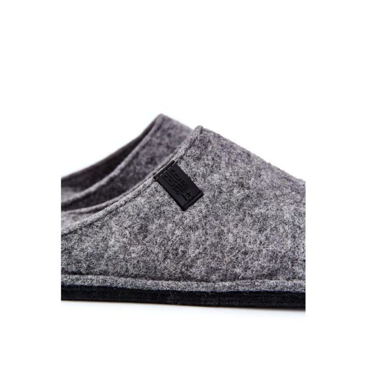 Klasikinės vyriškos šlepetės Big Star pilki