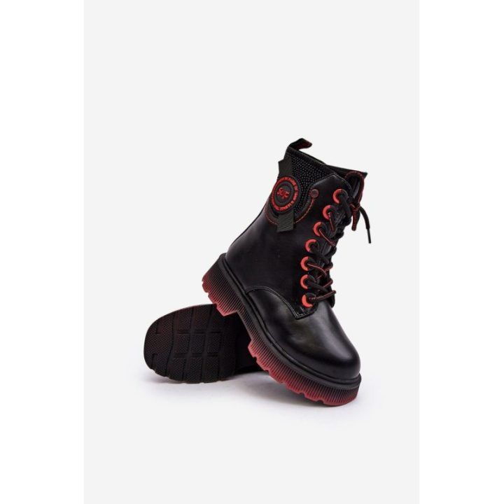 Šilti batai Trapper Boots Kids' Black Askya BSB27477
