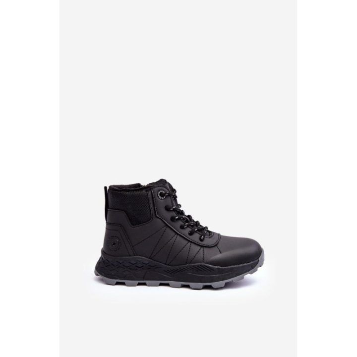 Vaikiški šilti trekingo batai Black Big Star MM374203