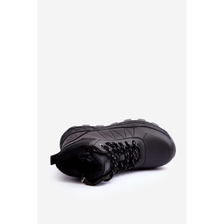 Vaikiški šilti trekingo batai Black Big Star MM374203