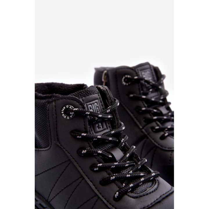 Vaikiški šilti trekingo batai Black Big Star MM374203