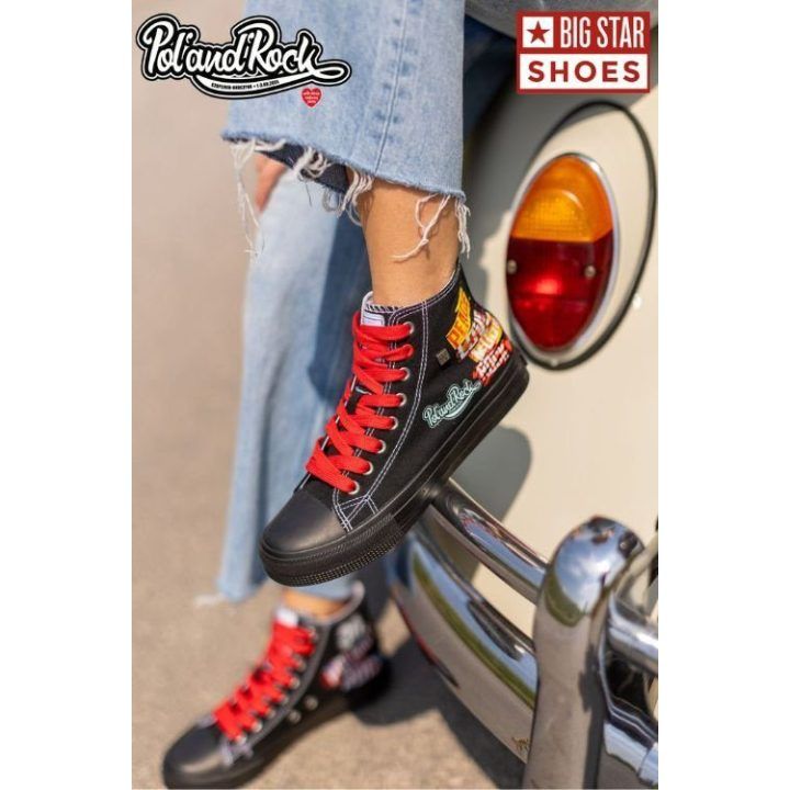 Moteriški kedai Big Star Shoes – juoda