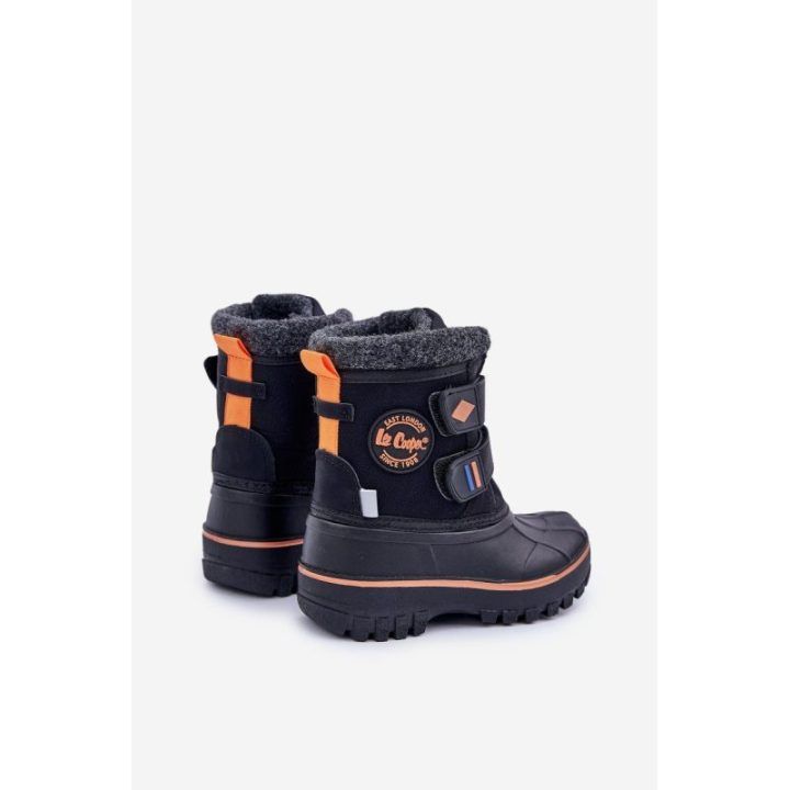 Vaikiški žieminiai batai su velcro Lee Cooper LCJ 2865K juodi