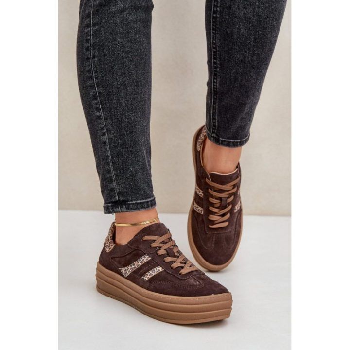 Moteriški laisvalaikio bateliai Step In Style – kupranugario / ruda