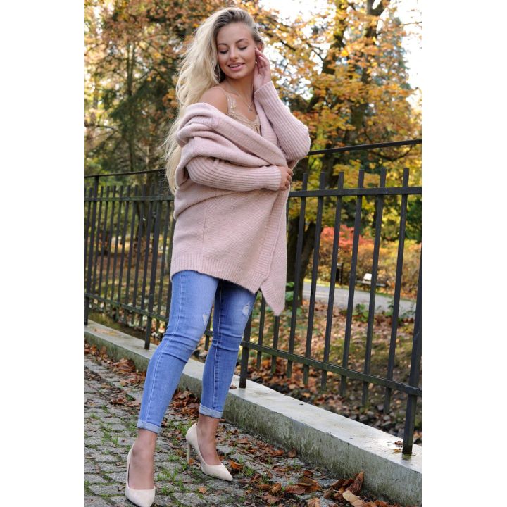 Paislee megztinis Dirty Pink