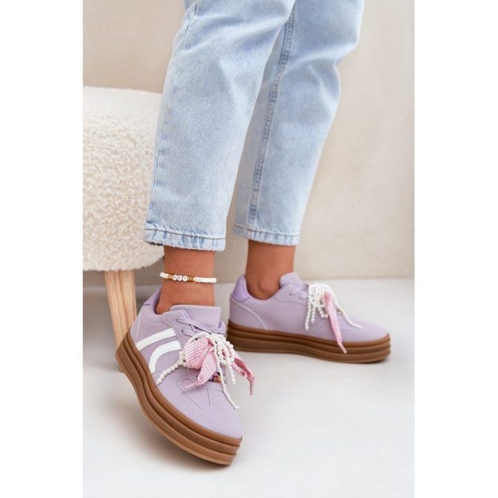 Stilingi moteriški sportbačiai Step In Style – violetinė