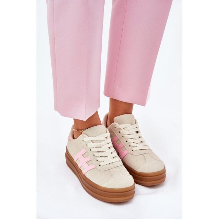 Stilingi moteriški sportbačiai Step In Style – smėlinė