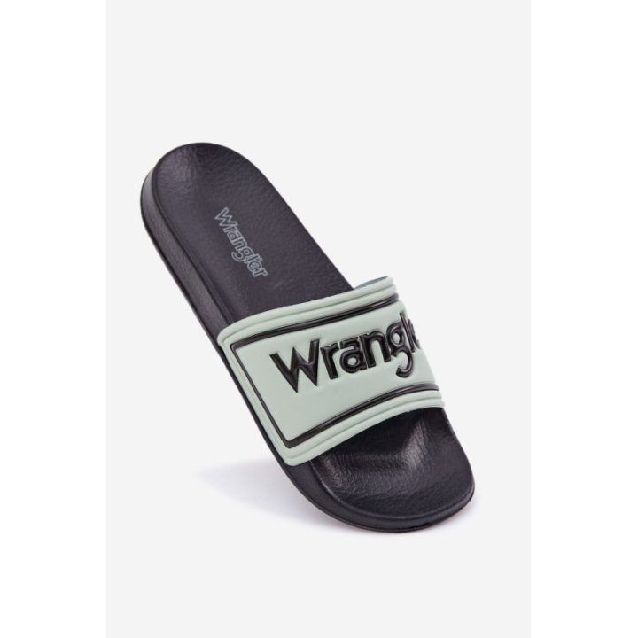 Šlepetės vyrams šviesiai žalios WRANGLER AVERELL