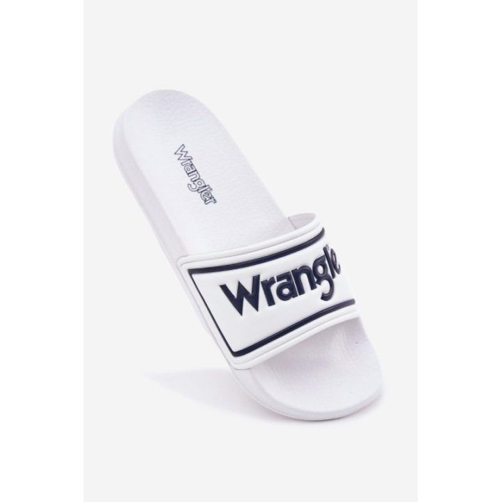 Vyriškos baltos WRANGLER šlepetės