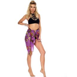 Violetinės spalvos Pareo