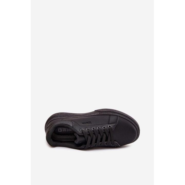 Laisvalaikio batai moterims juodi ant platformos Big Star