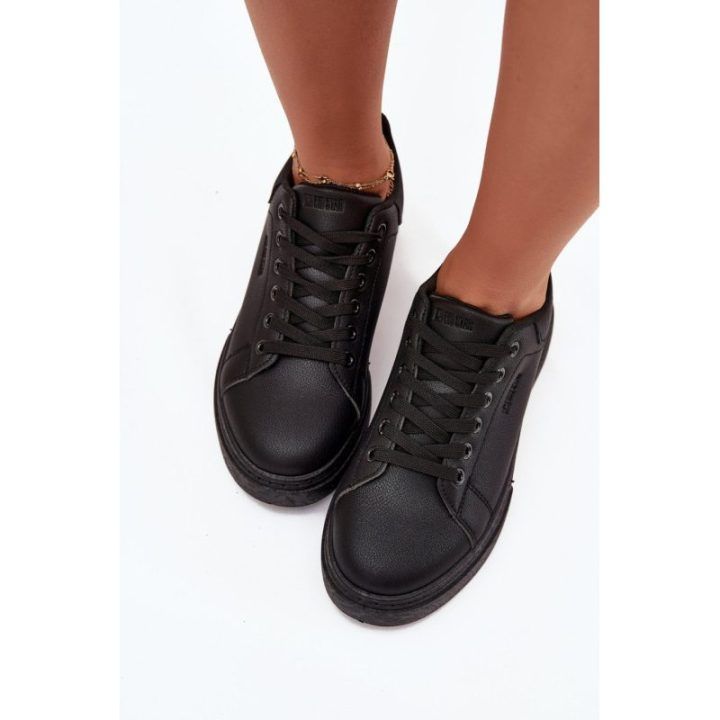 Laisvalaikio batai juodi su platforma kasdienai Step in Style