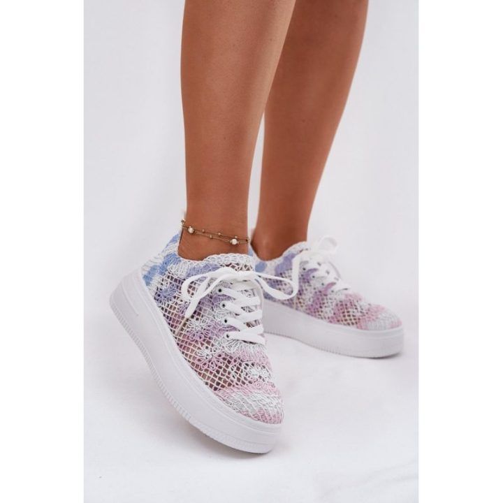 Ažūriniai sportbačiai platforma Step in style