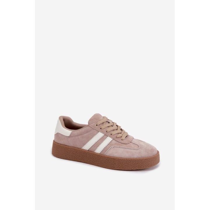 Moteriški sportiniai bateliai iš zomšos Step in style