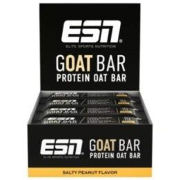 Baltyminiai batonėliai ESN GOAT Bar 12 × 55 g, žemės riešutų ir sūrios karamelės skonio