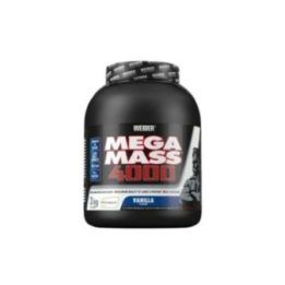 Angliavandenių ir gainerio milteliai Weider Mega Mass 4000 3 kg, vanilės skonio