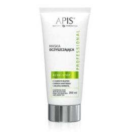 Apis acne-stop valomoji kaukė su juoduoju purvu 200 ml