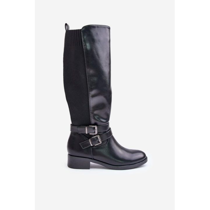 Ilgaauliai batai su sagtimis Lotina